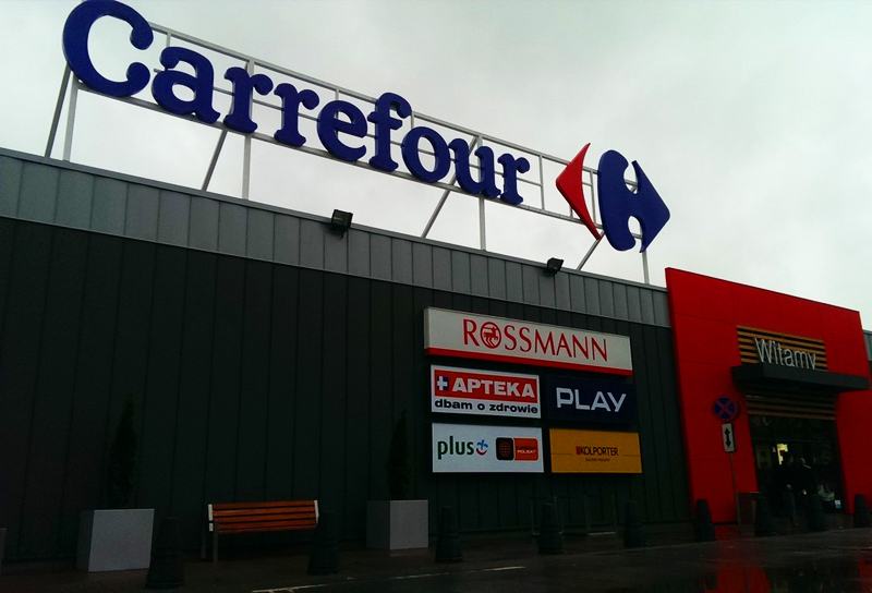 Modernizacja Carrefour w Starachowicach