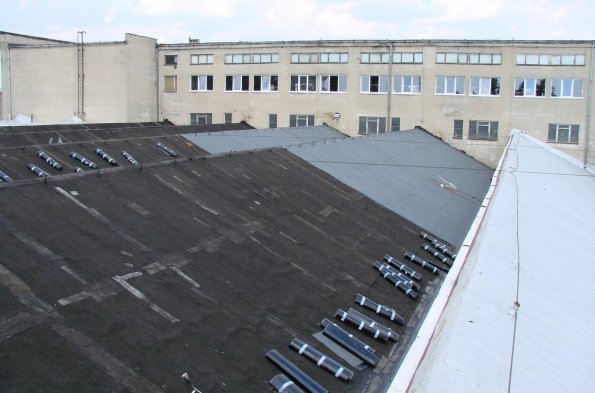 Remont dachu Próchnik w Łodzi
