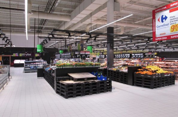 Modernizacja Carrefour Elbląg