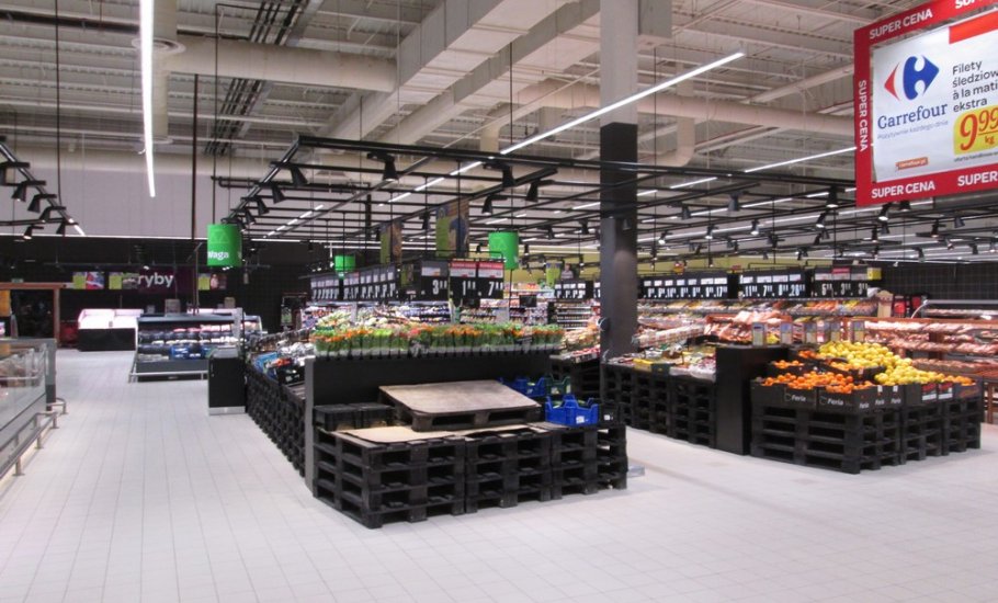 Modernizacja Carrefour Elbląg