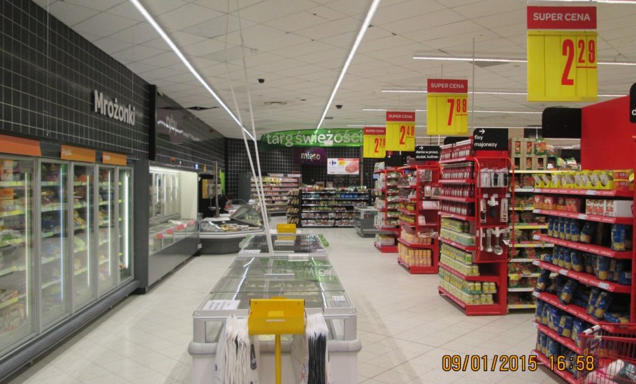 Modernizacja Carrefour Bełchatów