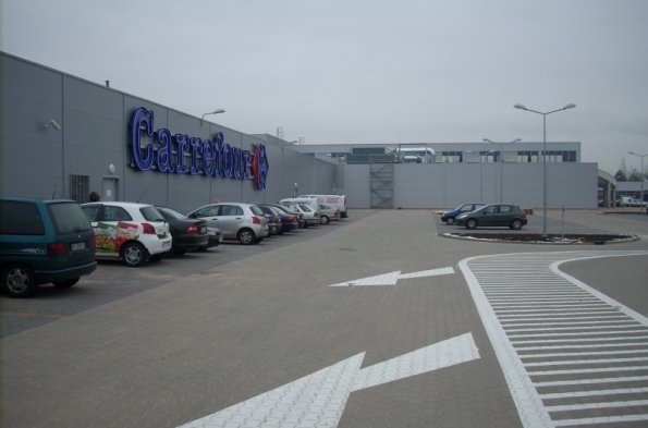 Supermarket Carrefour w Galerii Podlaskiej w Białymstoku