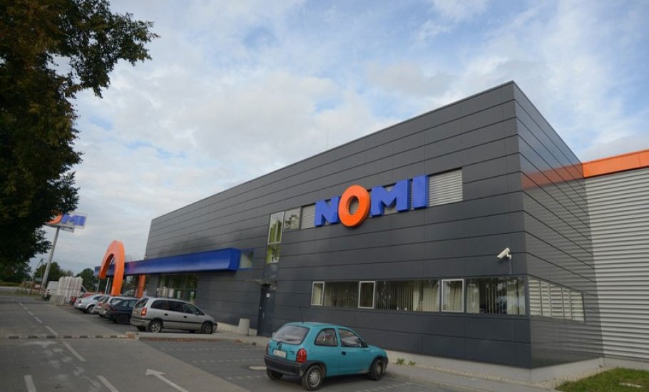 Supermarket budowlany Nomi w Kluczborku