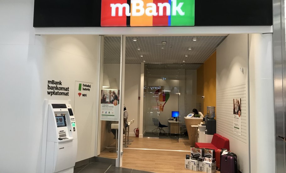 Placówka mBank w CH Galaxy w Szczecinie