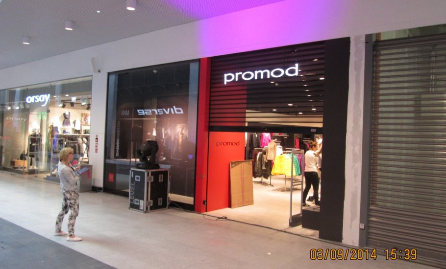 Butik  Promod w  Centrum Handlowym Galeria Warmińska w Olsztynie