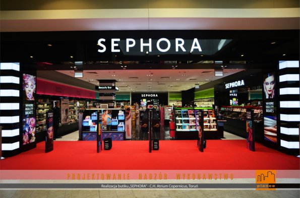 Drogeria Sephora w Centrum handlowym Copernicus w Toruniu