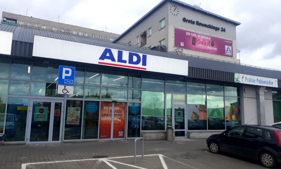 Budowa Aldi - Pabianice